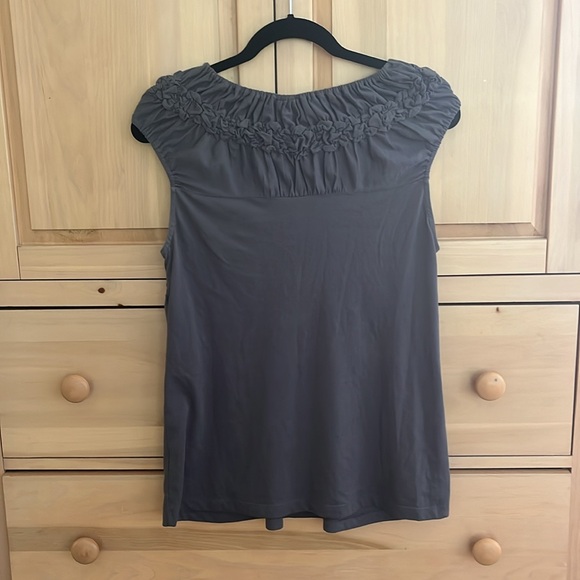 Anthropologie Delta sleeveless grey top - Picture 5 of 5